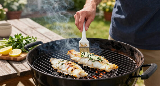 Easy Grilled Cod with Herb Butter