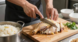 Hainanese Chicken Rice