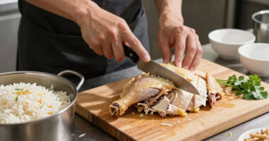 Hainanese Chicken Rice