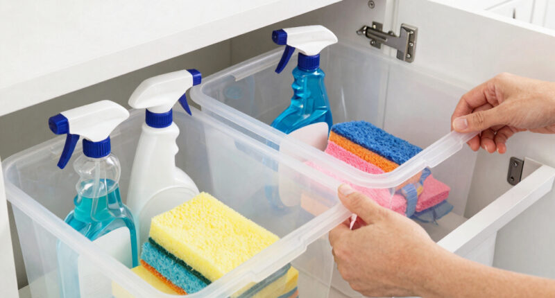 I Tested Pinterest’s Favorite Under-Sink Organizer, and I’m Buying Two More While They’re on Sale