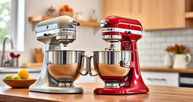 KitchenAid Artisan vs KitchenAid Professional 600: Full Comparison