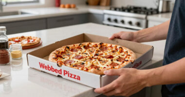 Little Caesars’ New ‘Webbed Pizza’ Comes With Something Special for Spider-Man Fans