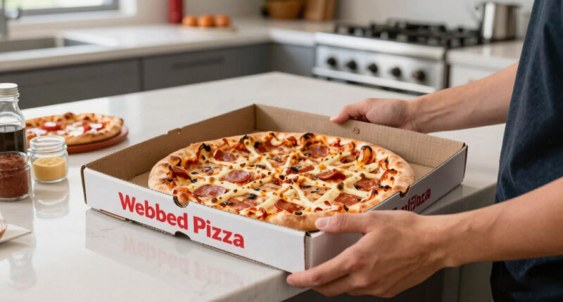 Little Caesars’ New ‘Webbed Pizza’ Comes With Something Special for Spider-Man Fans