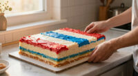 Martha's Giant Flag Cake Served 250 Guests—Here's How to Make It Yourself