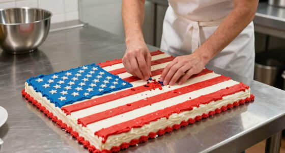 Martha Stewart Serves Huge American Flag Cake with 250 Pieces for Founding Father-Themed Party