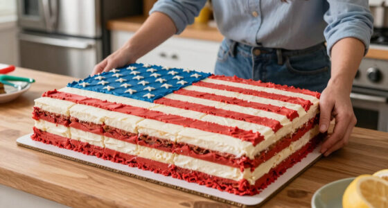 Martha Stewart Serves Huge American Flag Cake with 250 Pieces for Founding Father-Themed Party