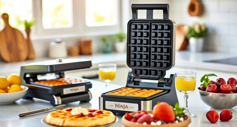 Master Summer Waffles with Ninja Belgian Waffle Maker Pro
