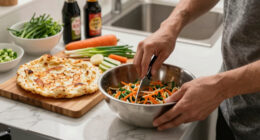 Pajeon and japchae: Joo Won’s recipes for Korean-style vegetarian starters