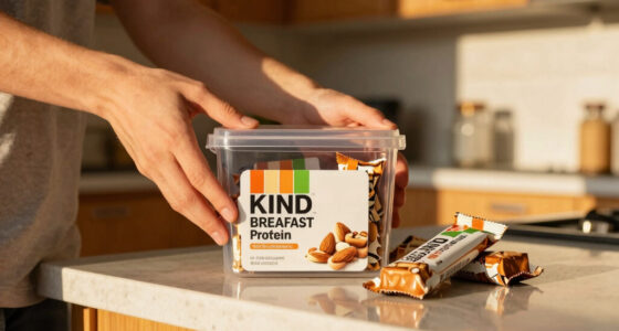 Select Accts: 6-Pk 1.76-Oz KIND Breakfast Protein Bars (Almond Butter) $2.50 w/ S&S