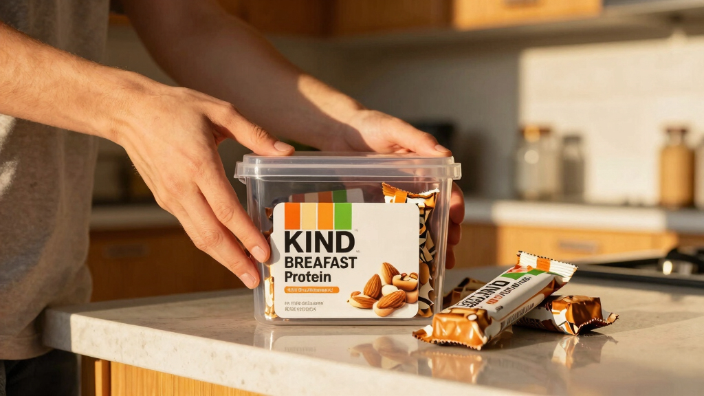 Select Accts: 6-Pk 1.76-Oz KIND Breakfast Protein Bars (Almond Butter) $2.50 w/ S&S