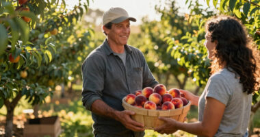 A Cali. Farmer Is Giving Away Tons Of Nectarines That He's Not Allowed To Sell