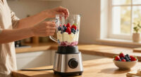 Berry Protein Cottage Cheese Smoothie