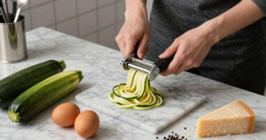 Discover The Deliciousness Of Zucchini Carbonara: A Healthy Twist On A Classic Pasta Dish