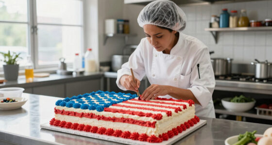 Martha Stewart Serves Huge American Flag Cake with 250 Pieces for Founding Father-Themed Party