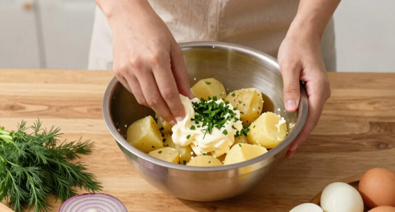 My Dad's Secret For "The Best Potato Salad Of Your Life"