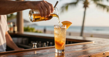 Rum Swizzle