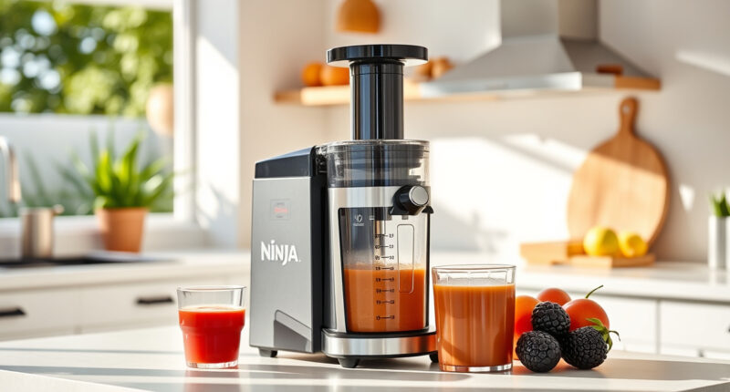 Stay Fresh This Summer with the Ninja NeverClog Cold Press Juicer