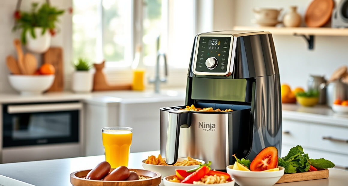 Summer Grilled Veggie & Chicken Duo with Ninja Foodi XL Air Fryer