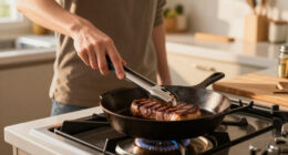 Almost No Skill Required To Cook A Steak
