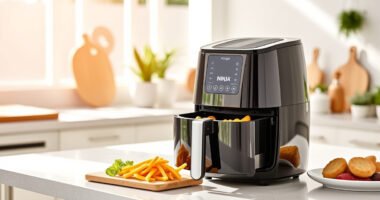 Enjoy Summer Eats with the Ninja Crispi 4-in-1 Glass Air Fryer