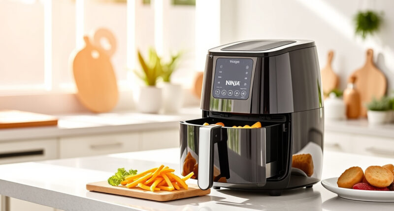 Enjoy Summer Eats with the Ninja Crispi 4-in-1 Glass Air Fryer