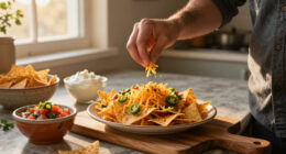 How Florida Tavern Makes Nachos So Every Chip Gets Perfect Topping Mix