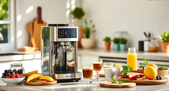 Ninja Luxe Café Premier 3-in-1 Espresso Machine: Summer Coffee Essential