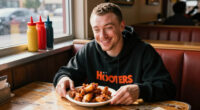 Sam Smith Loves Hooters Chicken Wings