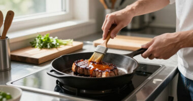 The Cheap 1-Ingredient Glaze That Completely Transforms Steak