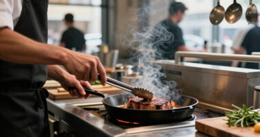 A Day With The Grill Master At NYC’s Best New Steakhouse | On The Line | Bon Appétit