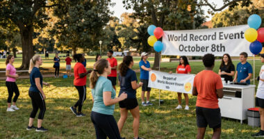 Be Part Of A World Record Event October 8Th