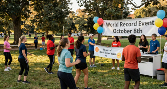 Be Part Of A World Record Event October 8Th