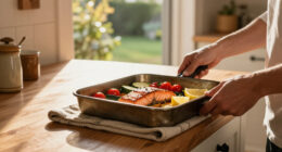 End-of-Summer Sheet Pan Salmon