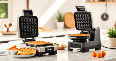 Enjoy Perfect Summer Waffles Now with the Ninja Belgian Waffle Maker Pro