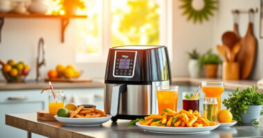 Host Effortlessly with the Ninja Air Fryer 4 Qt for Summer Cookouts