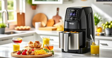 Host Effortlessly with the Ninja Foodi 10 Quart DualZone XL Air Fryer