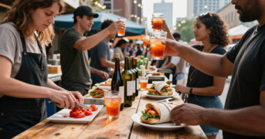 Italian Street Food, Rum Cocktails And Wine Dinners Take Over Downtown Detroit