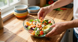Panzanella With Shrimp, Melon, Avocado, And Feta Gains Popularity