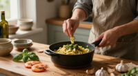 Pici Con Pesto Di Gamberi
