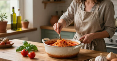 Spaghetti Al Pomodoro Della Chef Caterina Ceraudo