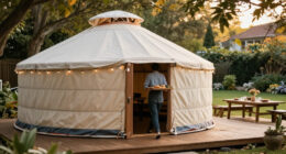 Amazon's Selling A Massive Yurt That'll Turn Your Backyard Into A Glamping Retreat