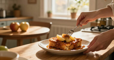 Baked Apple Cinnamon French Toast