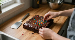 Homemade Cosmic Brownies