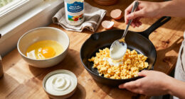 Not Milk, Not Cream: The Ingredient That Makes Scrambled Eggs Extra-Delicious