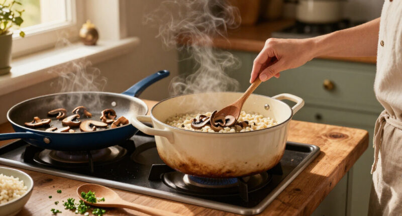 Risotto Ai Funghi: Deep Mushroom Flavor Without Truffle Prices