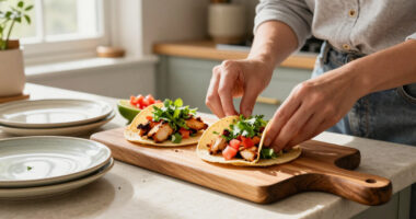 Simple Chicken Tacos