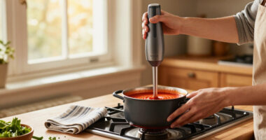 This Editor-Approved Immersion Blender Makes Soup With “Zero Splash” (And It’s On Sale For Only $28!)