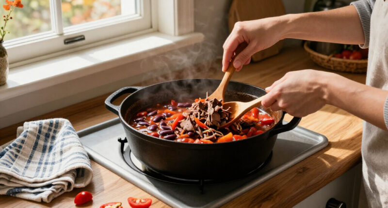 Turn Leftover Pot Roast Into This Hearty Chili For The Ultimate Fall Dinner