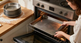 Why You Should Never Store Sheet Pans In Your Oven