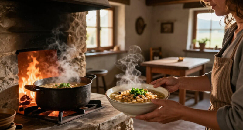 Zuppa Di Farro: Spelt Soup From The Garfagnana